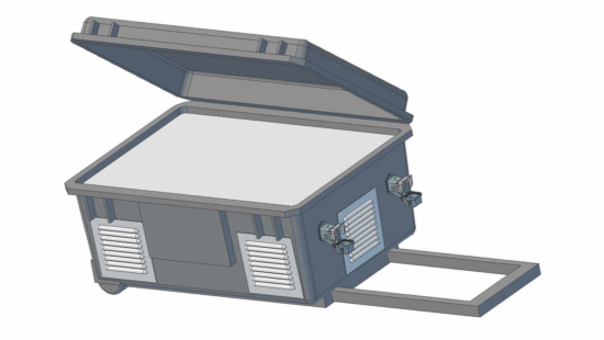 Mobile Ladestation für die Bahntechnik